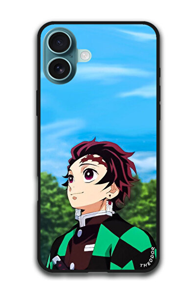 Theodor جراب واقٍ مضاد للخدش والصدمات لهاتف iPhone 16 (6.1) بوصة قاتل الشياطي...