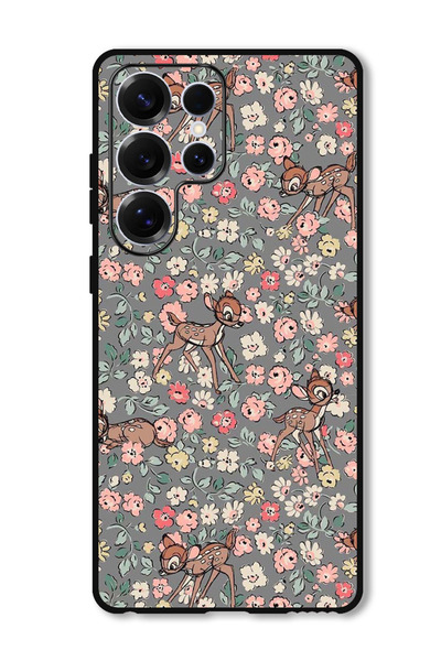 Theodor جراب واقٍ مضاد للخدش والصدمات لهاتف Samsung Galaxy S25 Ultra بنمط غزال