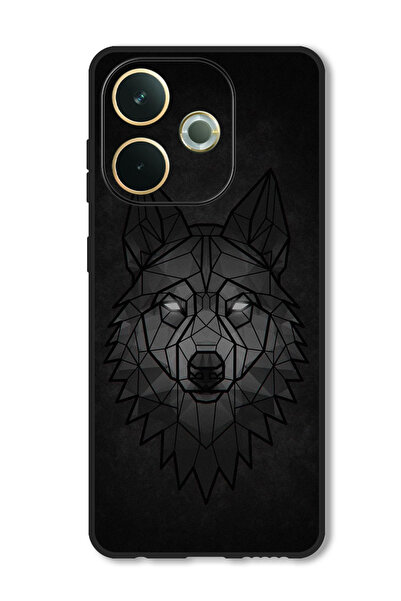 Theodor جراب متوافق مع Oppo A5 Pro غطاء حماية مقاوم للصدمات بتصميم الذئب المجرد