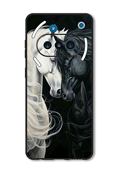 Theodor جراب متوافق مع هاتف Nothing Phone 3a، غطاء حماية مقاوم للصدمات، لون أ...