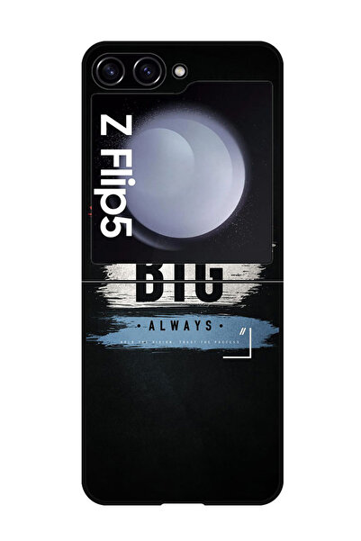 Theodor جراب واقٍ مضاد للخدش والصدمات لهاتف Samsung Galaxy Z Flip 5، فكر في ا...