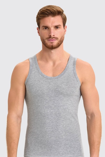 Berrak 6-Pack Men's Colored Combed Cotton Undershirts *****