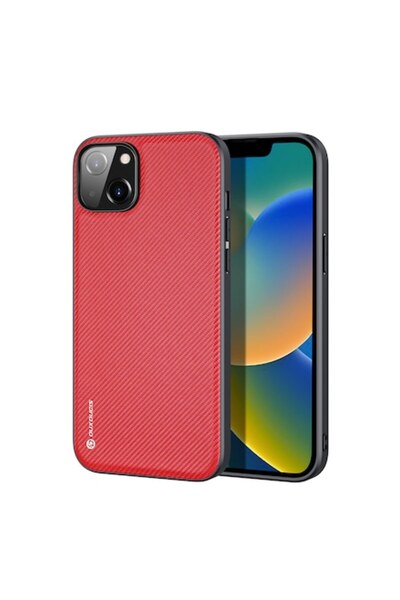OEM Husă de protecție compatibilă cu Apple iPhone 14 Plus, Fino, CN1012, roșie