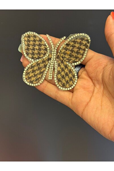 Gönülden Tasarım ARMĂ DE FLUTURI CU MODEL DE CAROȚI CARE SE ALEGE PE FIER 8X7 CM