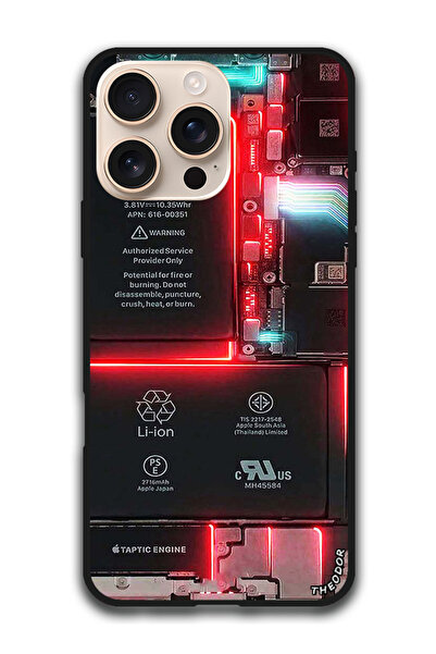 Theodor جراب واقٍ مضاد للخدش والصدمات لهاتف iPhone 16 Pro Max (6.9) بوصة لوحة...