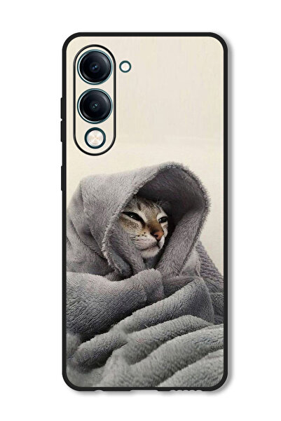 Theodor Case Compatible with Vivo Y29s Protection Shockproof Bumper Cover Cat...