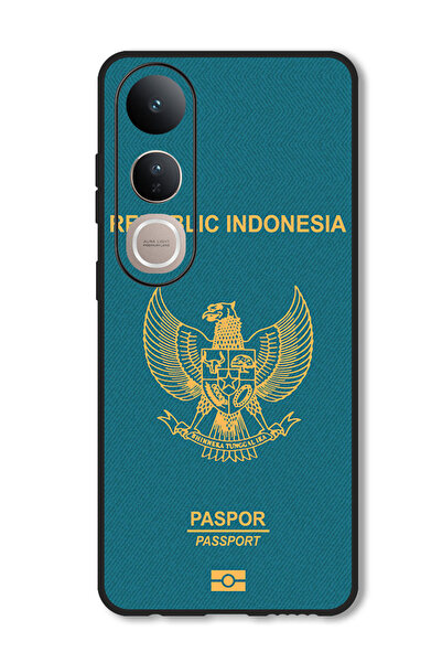 Theodor جراب متوافق مع هاتف Vivo V50 Lite، غطاء حماية مقاوم للصدمات، جواز سفر...