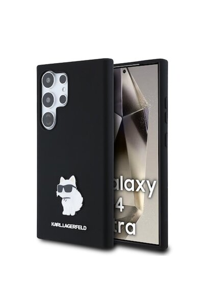 KARL Carcasă pentru Samsung Galaxy S24 Ultra, TPU, cu știft metalic Choupette