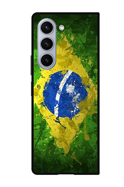 Theodor جراب واقٍ مضاد للخدش والصدمات لهاتف Samsung Galaxy Z Fold 5 البرازيل