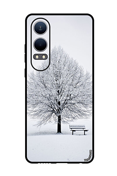 Theodor جراب واقٍ مضاد للخدش والصدمات لهاتف Oppo K12x (الصين) bench_snow_winter