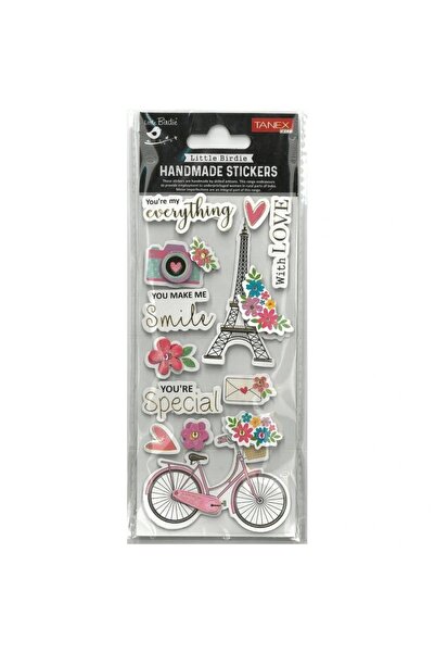 Tanex Handmade Tnx-28003 Decorative Labels - Eiffel Tower-2 Series Sticker - ...