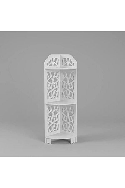 genric FFD Bathroom Corner Stand Corner Storage Shelf Sink Organizer for Small Space Bathroom Storage Stand