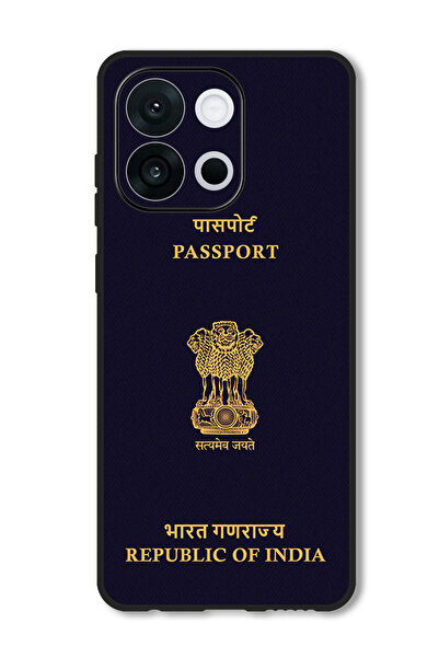 Theodor جراب متوافق مع OnePlus 13s مقاس 6.32 بوصة، غطاء حماية مقاوم للصدمات ومتين، جواز سفر هندي