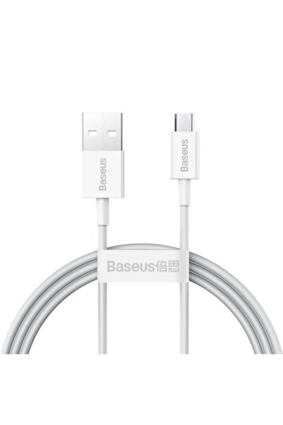 Baseus Superior Series CAMYS-02 USB to MicroUSB Cable, 1m, 2A, White
