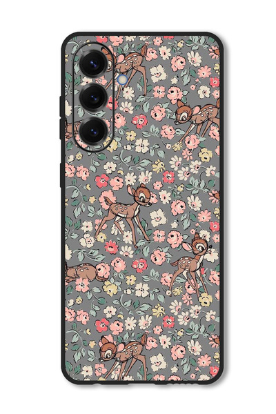 Theodor جراب متوافق مع هاتف Vivo V50، غطاء حماية مقاوم للصدمات بنمط غزال