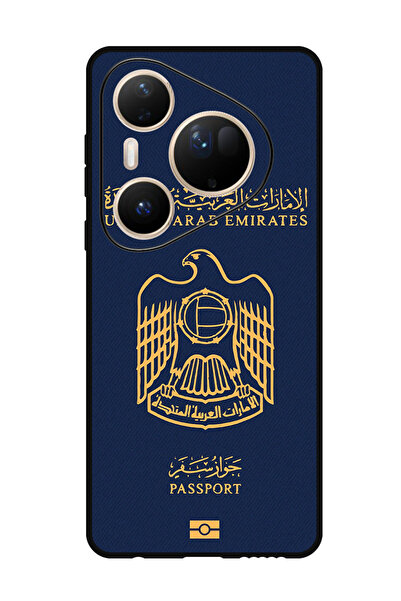 Theodor جراب متوافق مع هاتف هواوي بيورا 80 ألترا مقاس 6.6 بوصة، غطاء حماية مقاوم للصدمات، جواز سفر الإمارات العربية المتحدة