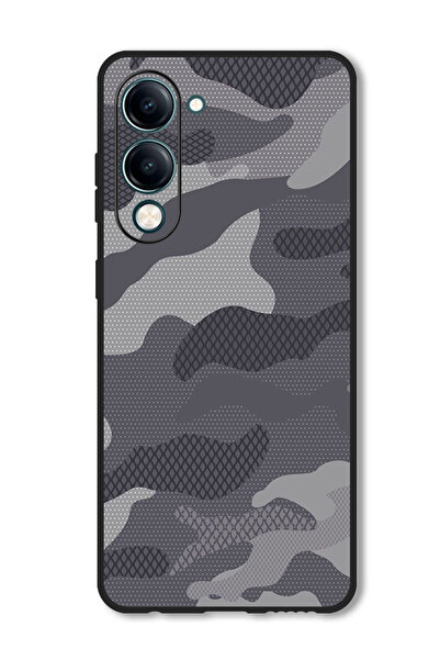 Theodor جراب متوافق مع هاتف Vivo Y29s، غطاء حماية مقاوم للصدمات ومتين ومموه