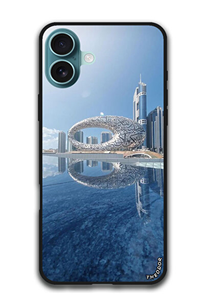 Theodor حافظة واقية مضادة للخدش والصدمات لهاتف iPhone 16 Plus (6.7) بوصة متحف