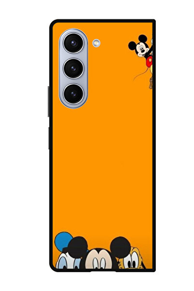 Theodor جراب واقٍ مضاد للخدش والصدمات لهاتف Samsung Galaxy Z Fold 5 - رسوم مت...