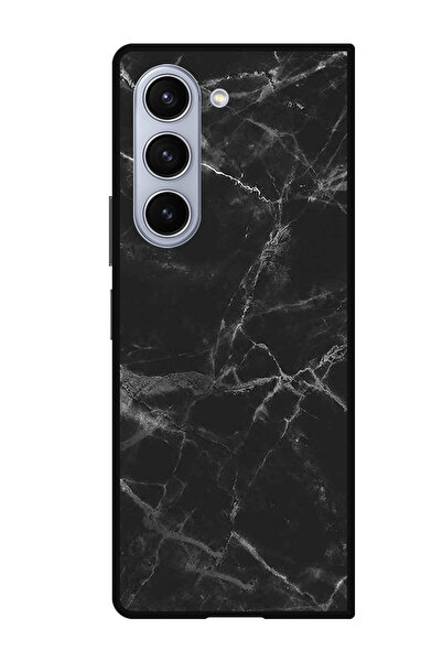 Theodor جراب واقٍ مضاد للخدش والصدمات لهاتف Samsung Galaxy Z Fold 5 باللون ال...