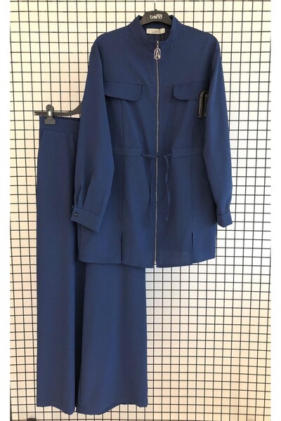 Armine Autumn Winter New Season Bronchial Zippered Trousers Suit