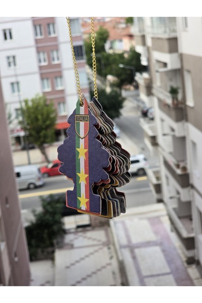 İB GLOBAL Dekorluk 12 Adet Zincirli Oto Kokusu