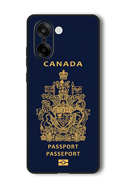 Theodor جراب متوافق مع OnePlus Nord CE 5 مقاس 6.77 بوصة، غطاء حماية مقاوم للصدمات، جواز سفر كندي