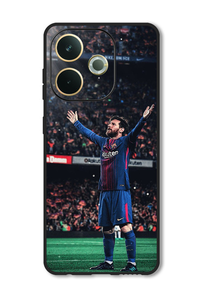 Theodor جراب متوافق مع Oppo A5 Pro غطاء حماية مقاوم للصدمات وممتص للصدمات ميسي