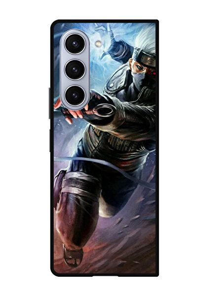 Theodor جراب واقٍ مضاد للخدش والصدمات لهاتف Samsung Galaxy Z Fold 5 أنمي نارو...