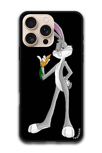 Theodor جراب واقٍ مضاد للخدش والصدمات لهاتف iPhone 16 Pro Max (6.9) بوصة أرنب