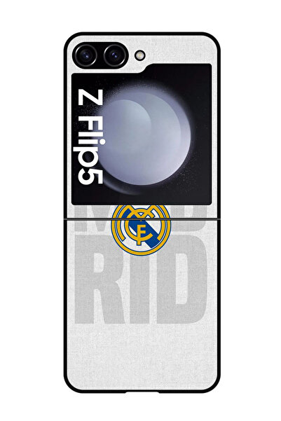 Theodor جراب واقٍ مضاد للخدش والصدمات لهاتف Samsung Galaxy Z Flip 5 مدريد