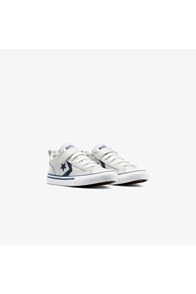 Converse Pro Blaze Strap Leather Easy on Kids Gray Sneaker