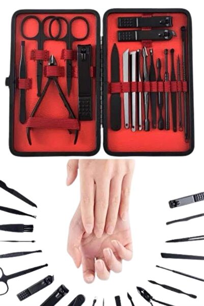 Ronanna 17 Pieces Manicure Pedicure Set Hand Foot Care Kit Nail Clippers File