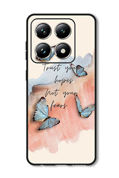 Theodor جراب متوافق مع هاتف Xiaomi 14T، غطاء حماية مقاوم للصدمات، ثق في الآمال