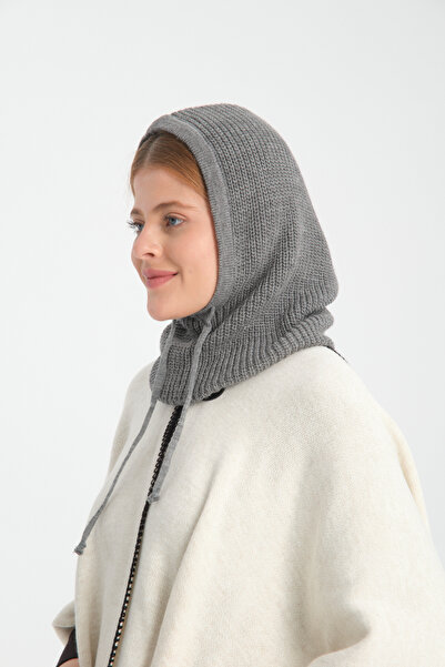 VEGA MODA Balaclava groasă din material subțire de tip, șapcă și glugă ultra-moale pentru vreme rece, șapcă groasă din material subțire de tip, șapcă ultra-moale