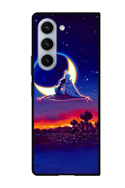 Theodor جراب واقٍ مضاد للخدش والصدمات لهاتف Samsung Galaxy Z Fold 5 رسوم متحر...