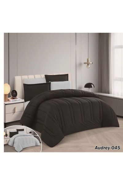 NAJMA مفرش ساده وجهين 6 قطع مقاس 230*250