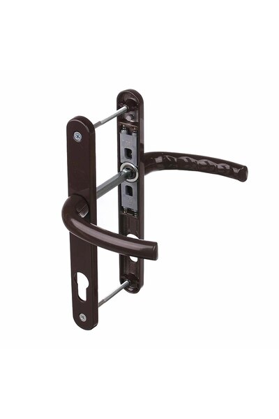 SOLIDON Maner usa termopan SOLIDON®, din aluminiu, latime sild 34mm, interax 85mm, maro inchis