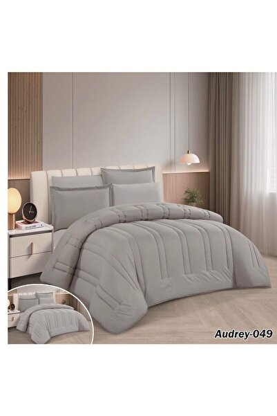 NAJMA مفرش ساده وجهين 6 قطع مقاس 230*250