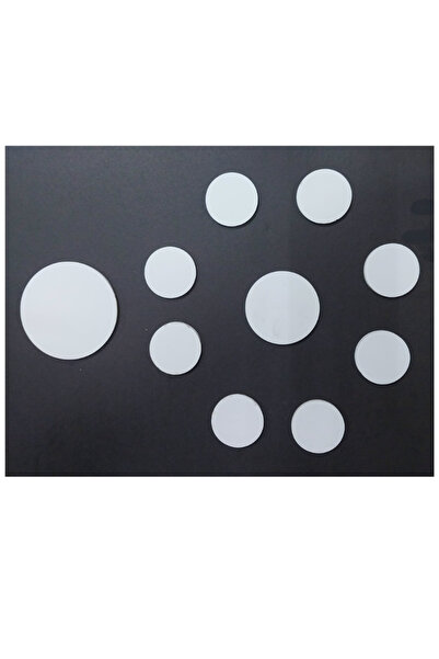 Glanart ayın evreleri yapım modeli (8 ay + 1güneş+1dünya) boyamalık set