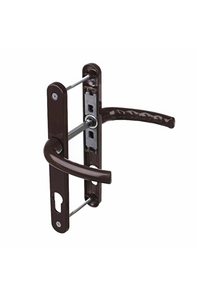 SOLIDON Maner usa termopan SOLIDON®, din aluminiu, latime sild 34mm, interax 85mm, maro inchis