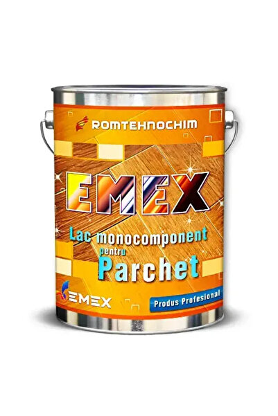 Emex Lac Parchet Alchido-Uretanizat “Emex” - Transparent - Bid. 16 Kg