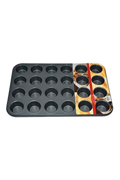 Generic 24 Cup Mini Muffin Pan Black
