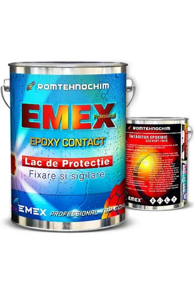 Emex Solvent-Free Epoxy Varnish Package “Emex Epoxy Contact” - 20 Kg Bag + Hardener