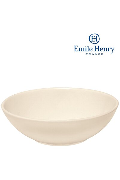 Emile Henry Small Salad Bowl (White) \ 022122