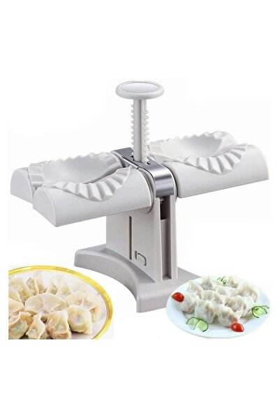 Generic قالب صانعة الزلابية برأسين من ميرفا (أبيض)