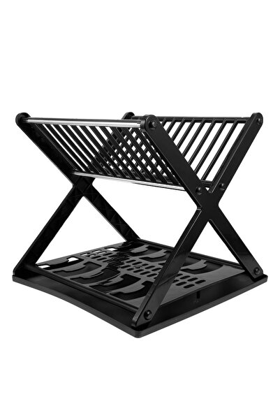 Rovitech Scurgator vase, plastic, negru, 29.50x29.50x28.00cm Inf