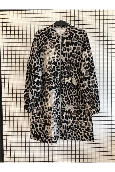 Armine Autumn Winter-Zipper Patterned Tunic