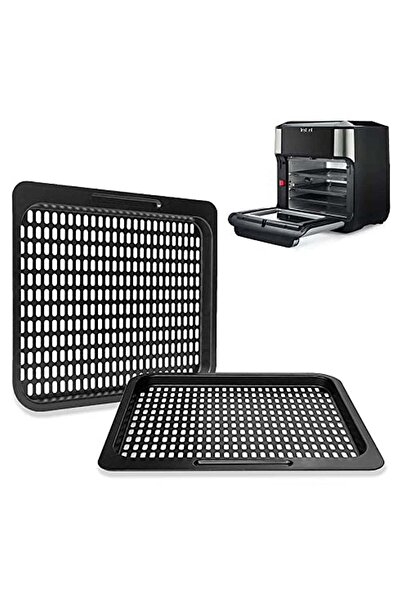 Generic SYOSI 2 Pcs Replacement Cooking Tray, Mesh Cooking Rack Air Fryer Accessories for Instant Vortex, I