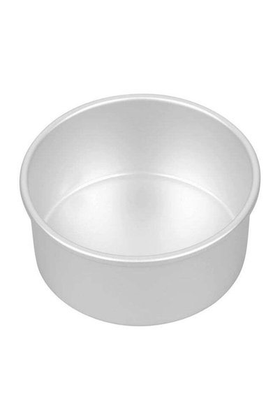Generic Decorator Preferred Round Pan Silver 6x3inch